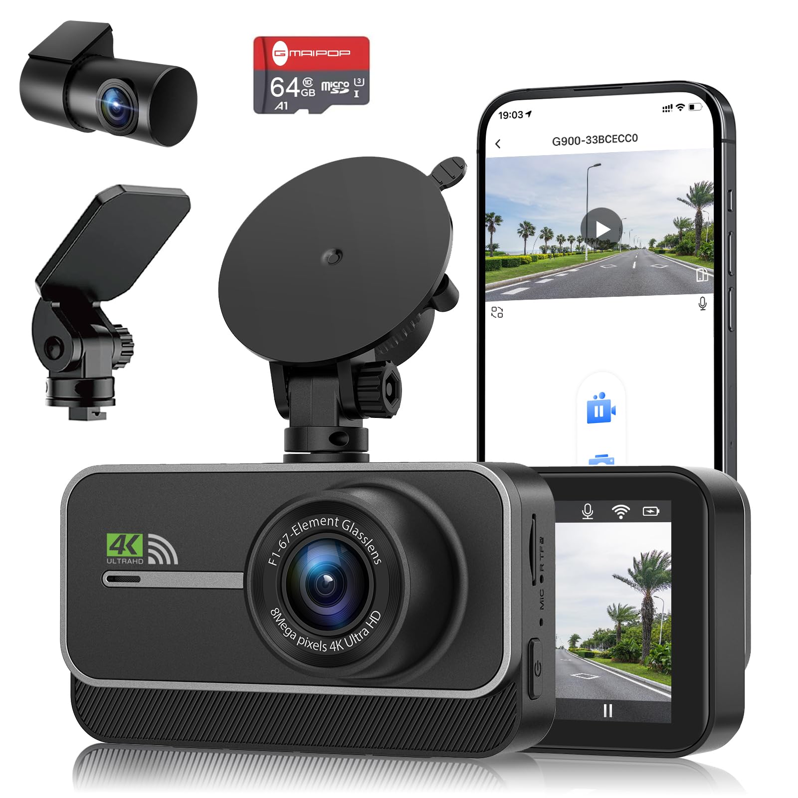 Dash Cam 4K